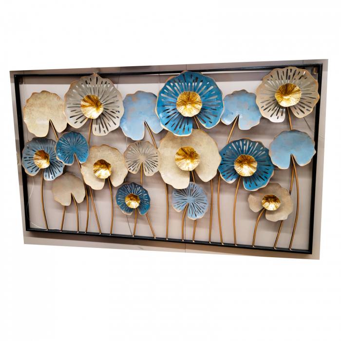 Decoratiune Metalica de Perete ABSTRACT FLEURS [4]