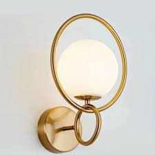 Aplica Gold Glob Sticla E27 BRAVI TEAR [8]
