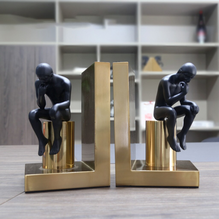 Obiect Decorativ Metalic Suport Carti WICKLOW [4]