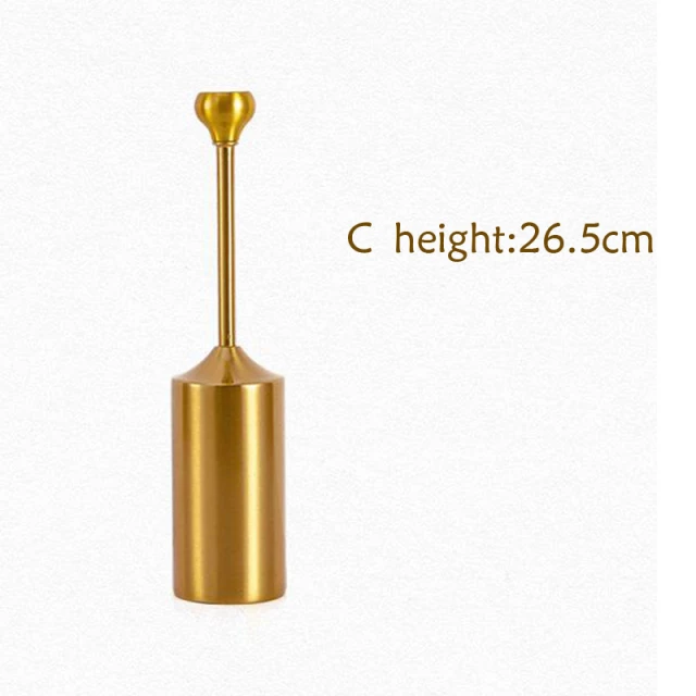 Obiect Decorativ Metalic CANDLE SUPORT WIRL [5]