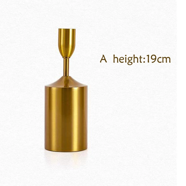 Obiect Decorativ Metalic CANDLE SUPORT WIRL [6]