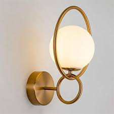 Aplica Gold Glob Sticla E27 BRAVI TEAR [7]