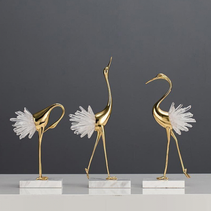 Obiect Decorativ Metalic  TUAM CHRISTAL [3]