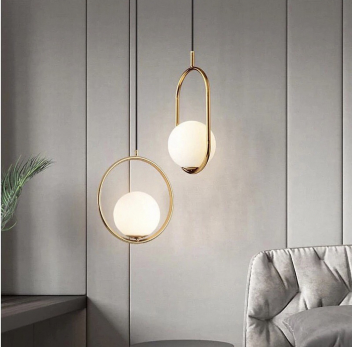 Pendul Gold Glob Sticla E27 BRAVI TUY [6]