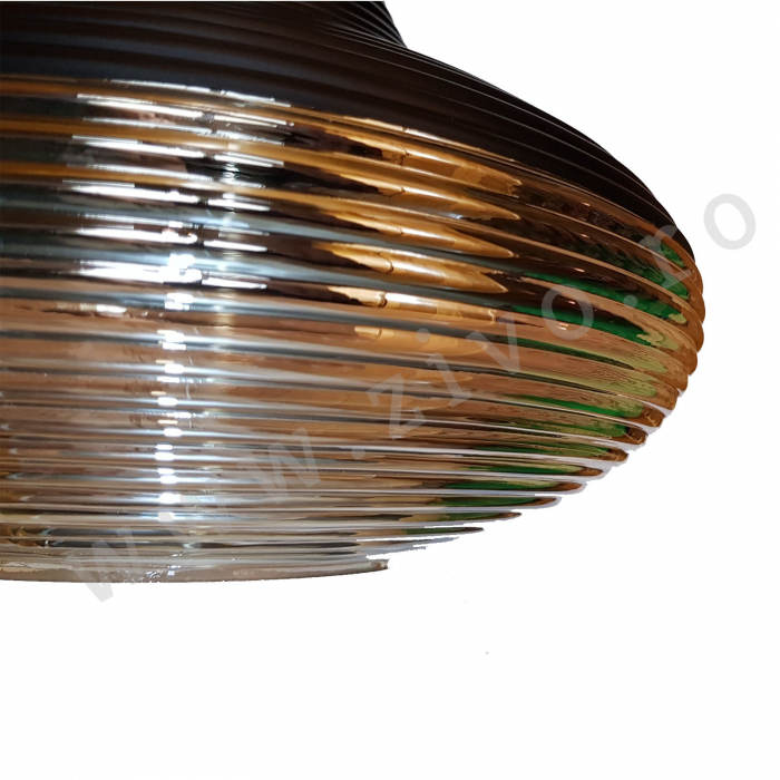 Pendul 1xE27 Jackson AMBER UFO [2]