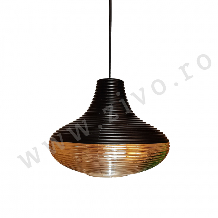 Pendul 1xE27 Jackson AMBER UFO [3]