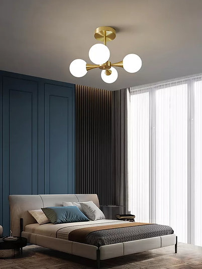 Lustra 4 LUCANO Gold Globe [2]