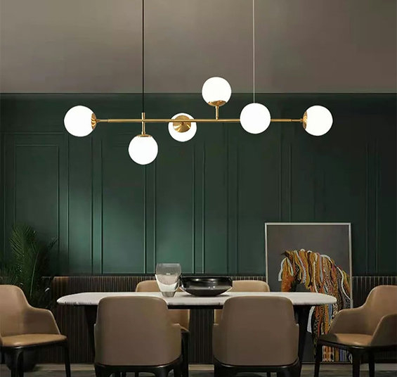 Lustra 6 brate ARIA Gold Globe [2]