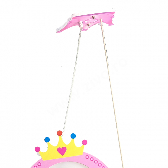 Lustra Kids Pink E27 BLANCANIEVES [3]