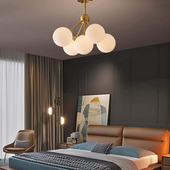 Lustra EVRON 7 GOLD GLOBES [4]