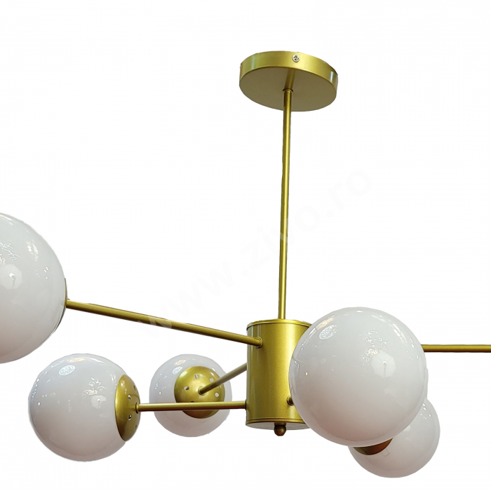 Gold Candelabru 6 Brate- 6xE27 HENDERSON [4]