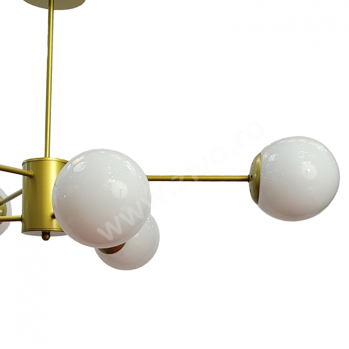 Gold Candelabru 6 Brate- 6xE27 HENDERSON [5]