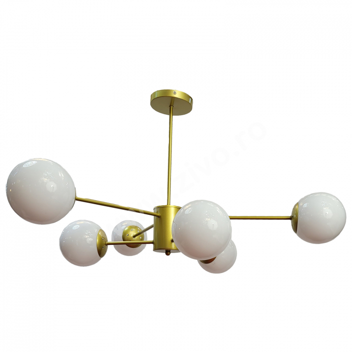 Gold Candelabru 6 Brate- 6xE27 HENDERSON [3]