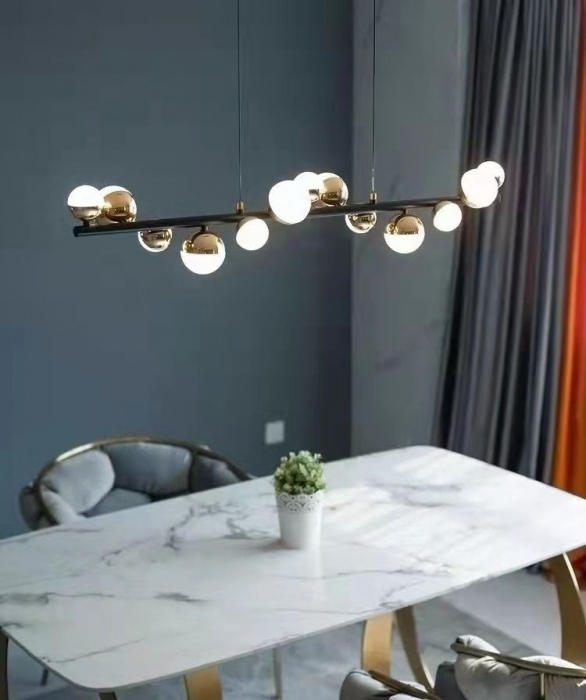 LUSTRA LED Gold YUVA 13 Globes [2]