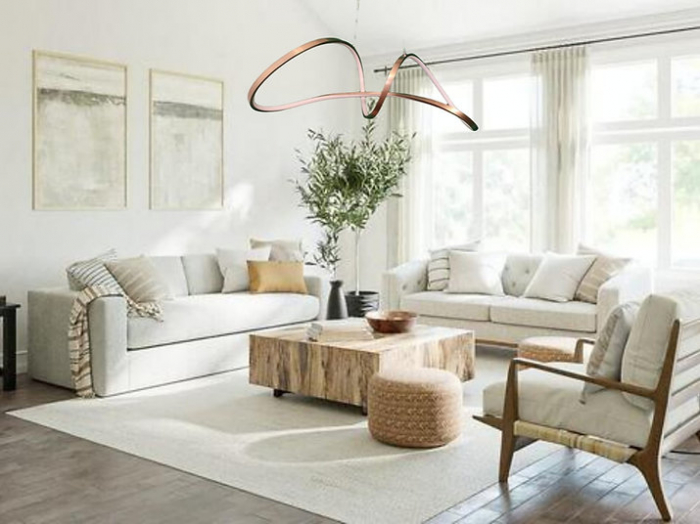 Lustra LED KIANI Gold [2]