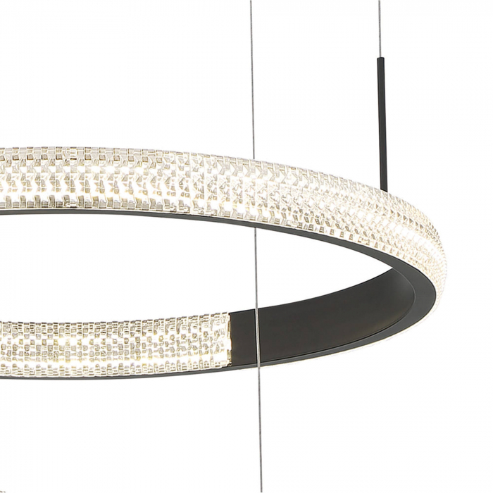 Lustra LED Lithgow Black Circles 200w [2]