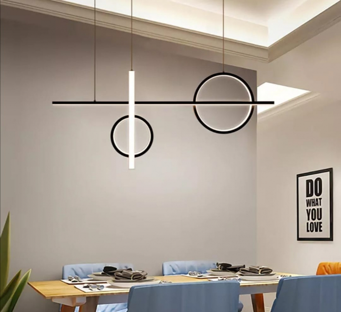 Lustra LED ORTE Black [2]