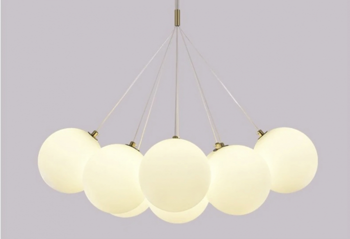 Lustra THEBES 7 GOLD GLOBES [2]
