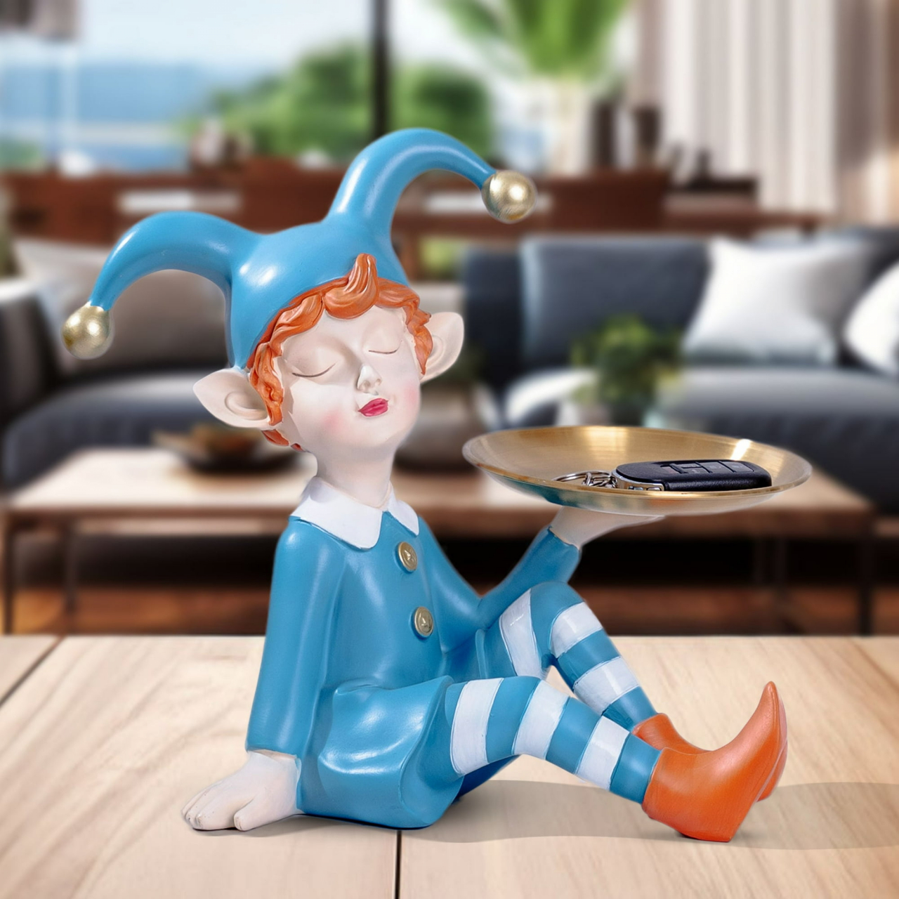 Obiect Decorativ HARLEQUIN Blue [4]