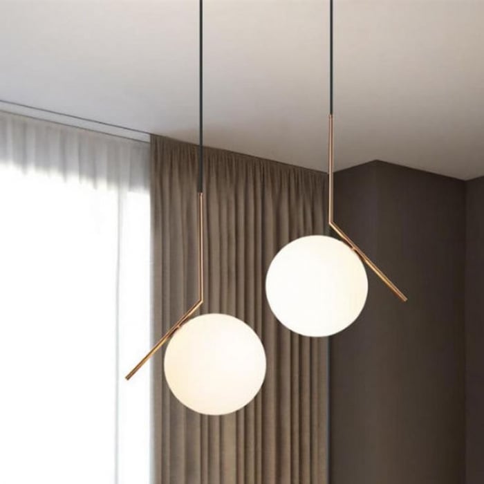 Pendul Gold Glob Sticla E27 BRAVI SIDE [2]