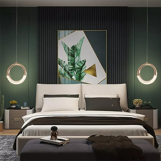 Pendul LED Gold CALUDA [2]