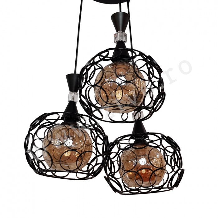 PLAC Lustra 3 Pendule E27 [3]