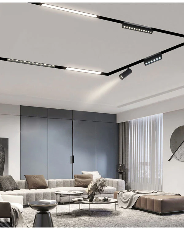 Proiector Pliabil LED Sina Magnetica, Lumina Calda, 6W, Negru [4]