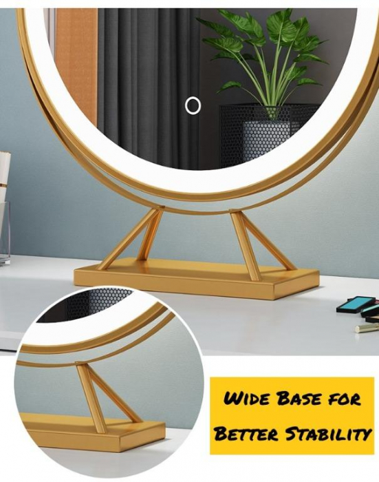 Oglindă cosmetică cu LED, Touch MAKE UP SHANNON [3]