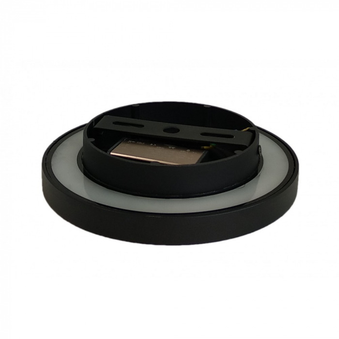 Aplica LED Perete Biscuit fi150, 12W, 6000K, lumina rece, cu protectie IP65 [2]