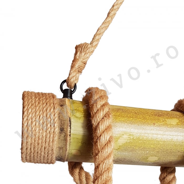 Candelabru 6xE27 String Bamboo [2]