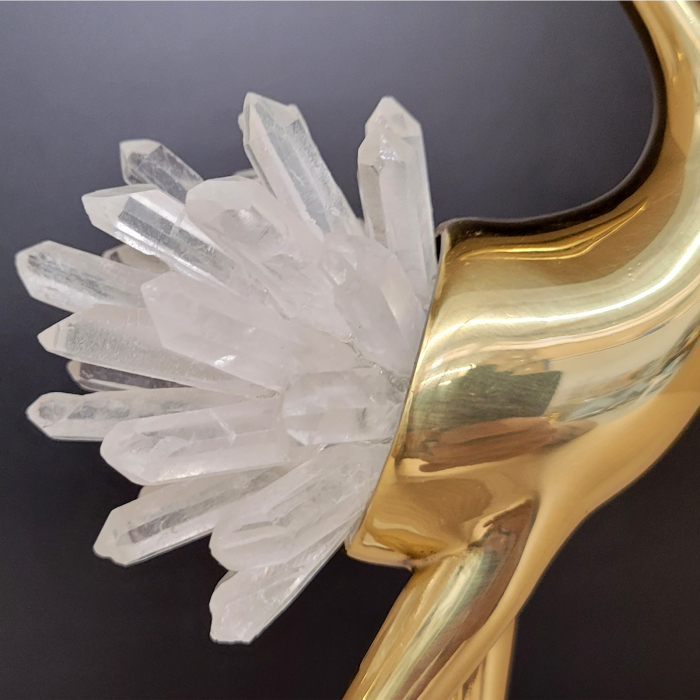 Obiect Decorativ Metalic  TUAM CHRISTAL [2]