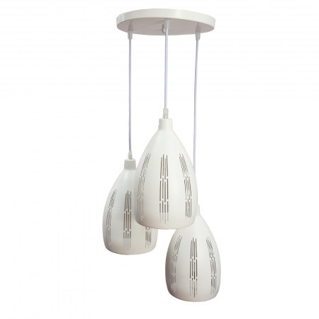 Lustre - Lustra 3 Pendule E27 KOTHBIRO WH