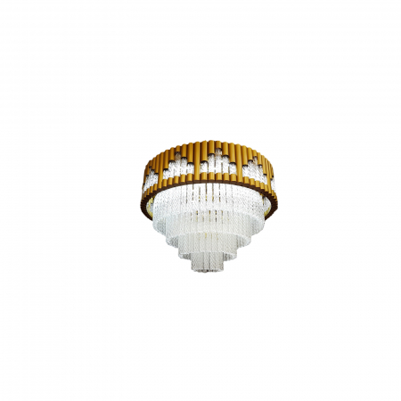 Lustre LED - CANDELABRU GOLD HELIX