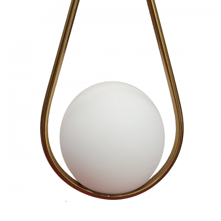 Pendul Gold Glob Sticla E27 BRAVI TEAR [1]