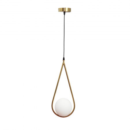 Pendul Gold Glob Sticla E27 BRAVI TEAR [3]