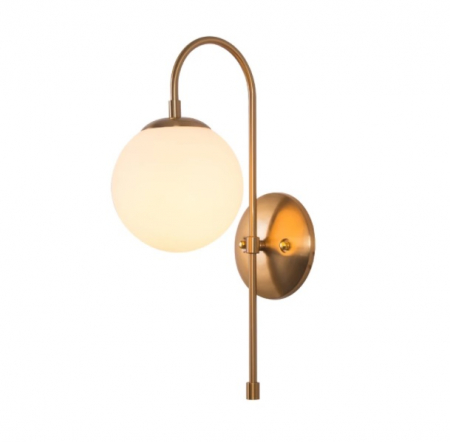 Aplica Gold Glob Sticla E27 BRAVI UP [2]