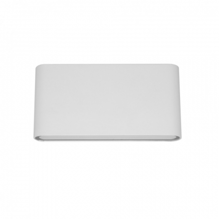Aplice LED - Aplica LED de exterior extra-plata, 12W=75W, 3000K, lumina calda, 1080Lm, IP65