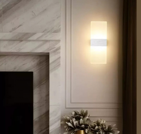 Aplica Led E14 Maripa Silver [1]