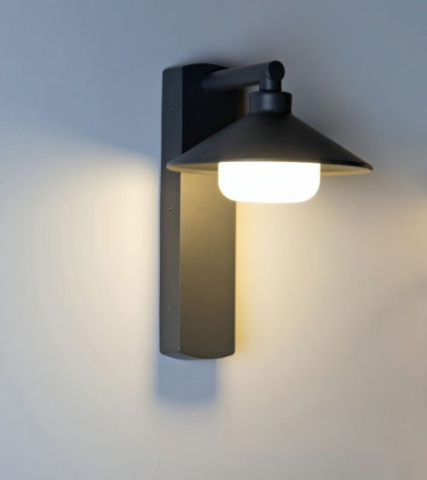 Aplice LED - Aplica LED Exterior Berger HAT IP65 18W Lumina calda