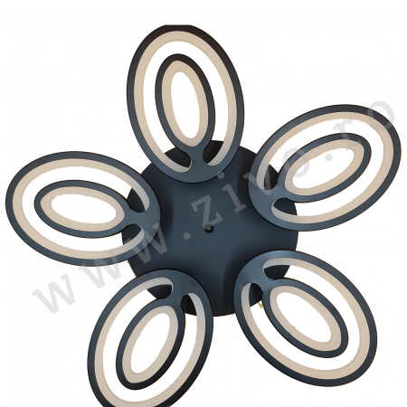 Corpuri de Iluminat Interior - Lustra LED  3 FUNCTII 120W ASTROM 5 Shapes cu Telecomanda