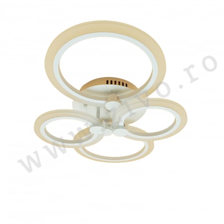 Lustra LED  3 FUNCTII 80W ASTROM Circle 4 WH [1]