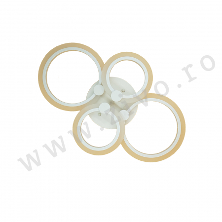 Lustre - Lustra LED  3 FUNCTII 80W ASTROM Circle 4 WH