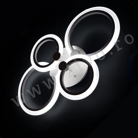 Lustra LED  3 FUNCTII 80W ASTROM Circle 4 WH [2]