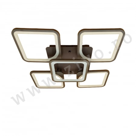 Lustra LED  3 FUNCTII 80W ASTROM SQ 4 MR cu Telecomanda [3]