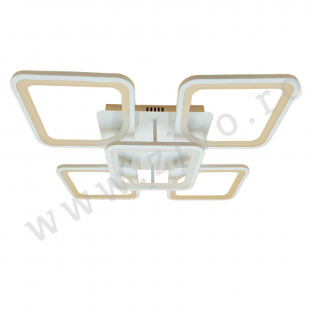 Lustra LED  3 FUNCTII 80W ASTROM SQ 4 WH cu Telecomanda [1]
