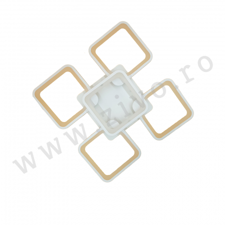 Lustre - Lustra LED  3 FUNCTII 80W ASTROM SQ 4 WH cu Telecomanda