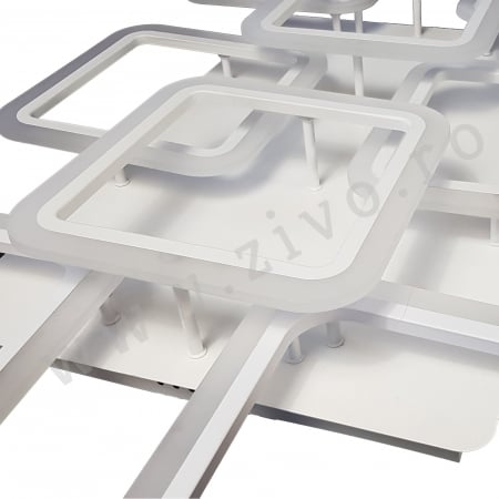 Lustra LED  3 FUNCTII 240W ASTROM SQ8 Dimabila cu Telecomanda [2]
