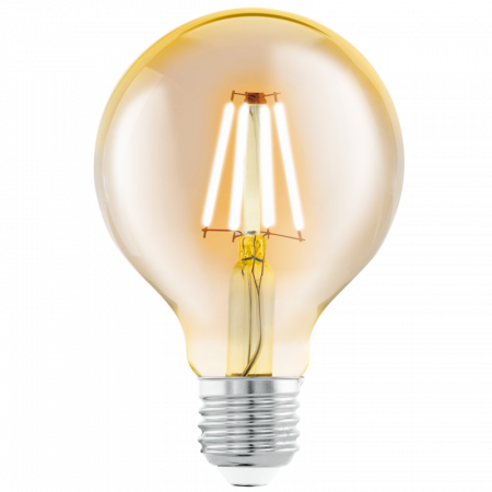 Becuri LED - Bec LED E27 Vintage G80 4W
