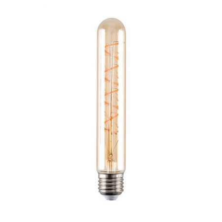 Becuri LED - Bec LED Filament Amber E27/4W/480LM/2500K T30x185