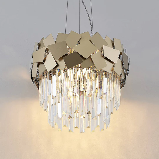 Produse Noi - Candelabru Armidale Cristal Gold 600mm
